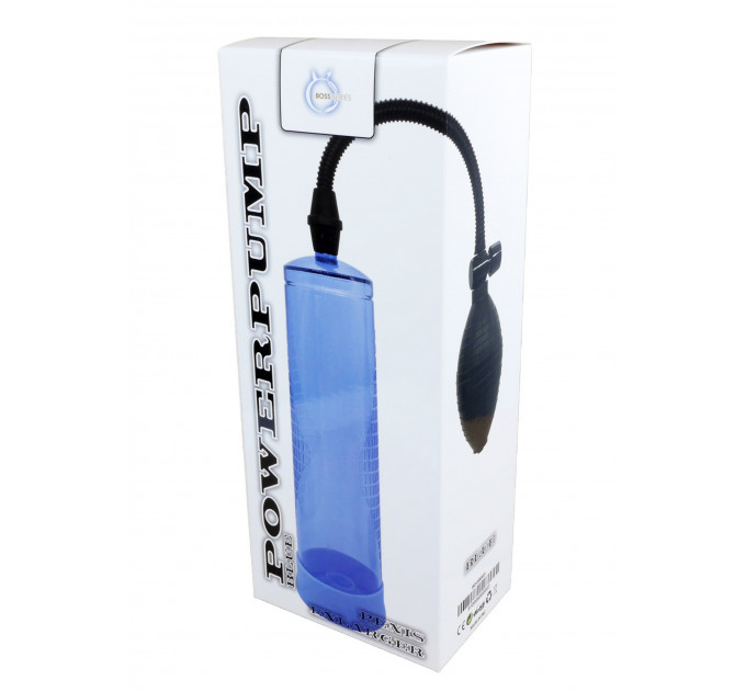 Вакуумная помпа для мужчин Power pump Blue Boss Series
