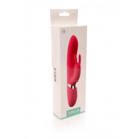 Вибратор-кролик ADELA Pink USB 12 режимов вибрации и 6 пульсаций