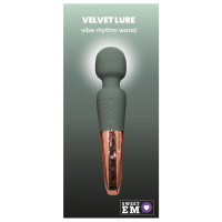 Вибратор-микрофон Sweet Em, зелёный с золотой ручкой