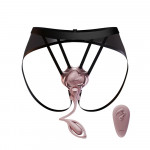 Вібратор-трусики з пультом UPKO UEROS зі знімним віброяйцем, рожевий