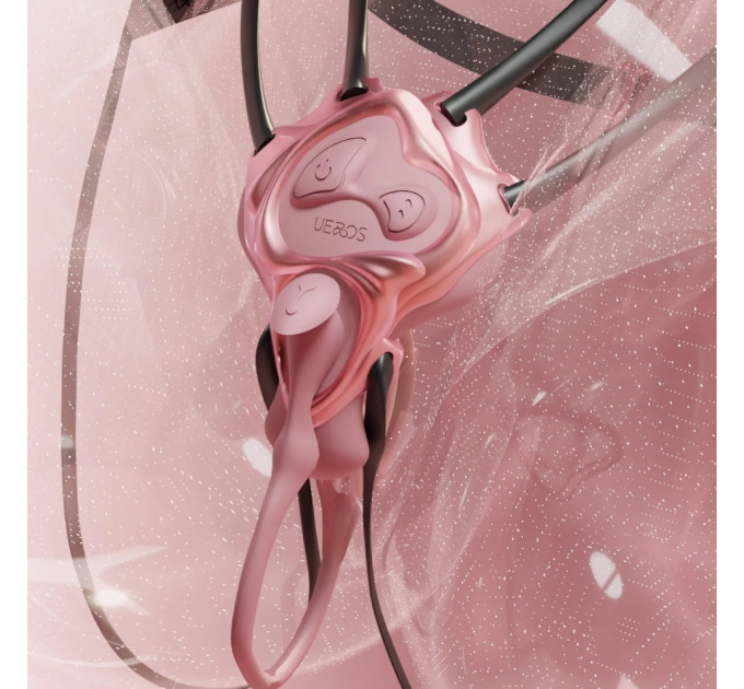 Вібратор-трусики з пультом UPKO UEROS зі знімним віброяйцем, рожевий