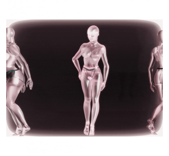 Вібратор-трусики з пультом UPKO UEROS зі знімним віброяйцем, рожевий