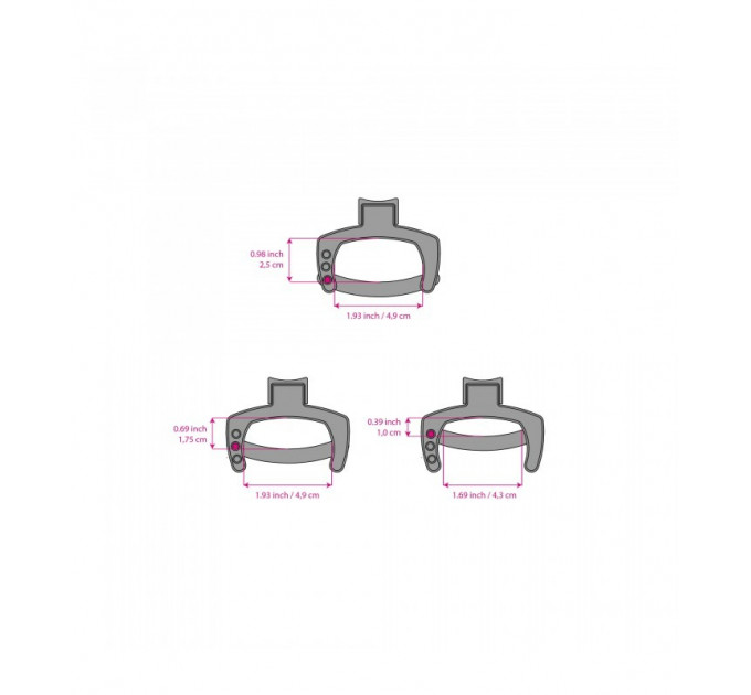 Зажимы на яички MYSTIM-EDD TIGHT BALL SQUEEZER, черный, 4.9 х 2.5 см