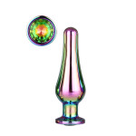 DT21821 Анальная пробка конической формы Dream Toys GLEAMING LOVE COLOURED PLEASURE PLUG M