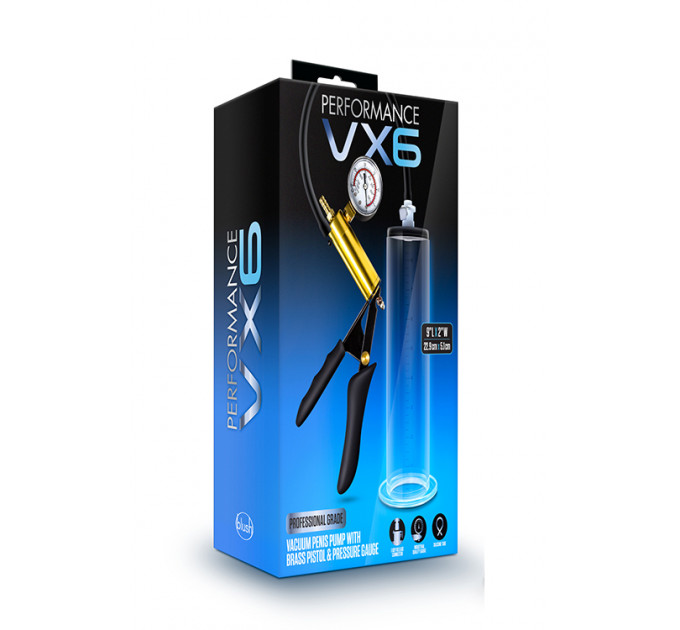 Вакуумна помпа VX6 VACUUM PENIS Pump CLEAR