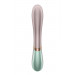 T360177 Двойной смарт вибратор с функцией нагрева Satisfyer Hot Lover green