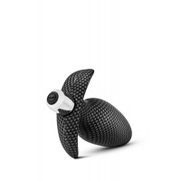 Анальная пробка с вибрацией 3 в 1 BLUSH SPARK THROTTLE AV-01 CARBON FIBER