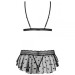 Комплект Obsessive Heartia set 3-pcs black S/M