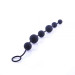 Анальные шарики Black Silicone Large