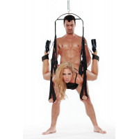 Качели для секса WHIPSMART BONDAGE PLEASURE SWING BLACK