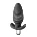 Анальная пробка с вибрацией 3 в 1 BLUSH SPARK THROTTLE AV-01 CARBON FIBER