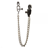 Зажимы-прищепки на соски Lucky Bay Nipple play с тяжелой цепью