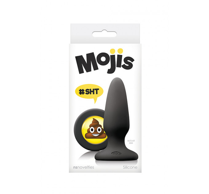 Анальний плаг NS Novelties MOJIS SHT MEDIUM BLACK