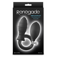 Анальная пробка с накачкой NS Novelties Renegade черная, 69.2 см