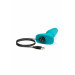 Анальная пробка с вибрацией и имитацией римминга b-Vibe Rimming Plug 2, голубая