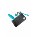 Анальная пробка с вибрацией и имитацией римминга b-Vibe Rimming Plug 2, голубая