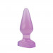 Анальная пробка большая Hi-Rubber Purple Chisa