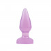 Анальная пробка большая Hi-Rubber Purple Chisa