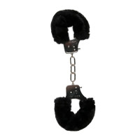 Наручники EASYTOYS Furry Handcuffs - Black