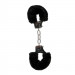 Наручники EASYTOYS Furry Handcuffs - Black