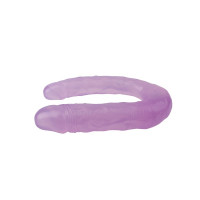 Фалоімітатор подвійний Chisa Hi-Rubber 13 Inch Dildo, фіолетовий