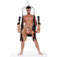 Качели для секса WHIPSMART BONDAGE PLEASURE SWING BLACK