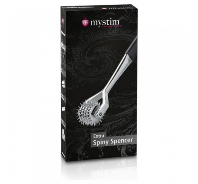 Колесо Вартенберга с электростимуляцией Mystim серебристое, 19 см