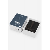 Массажер простаты Zini Janus Anti Shock черный, S