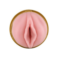 Мастурбатор вагина в колбе Fleshlight Pink Lady Stamina Training Unit, киберкожа, рельефный