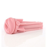 Мастурбатор вагина в колбе Fleshlight Pink Lady Stamina Training Unit, киберкожа, рельефный