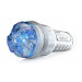 Мастурбатор в колбе с ребристой структурой Fleshlight Turbo Thrust Blue Ice, прозрачно-голубой