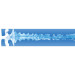 Мастурбатор в колбе с ребристой структурой Fleshlight Turbo Thrust Blue Ice, прозрачно-голубой