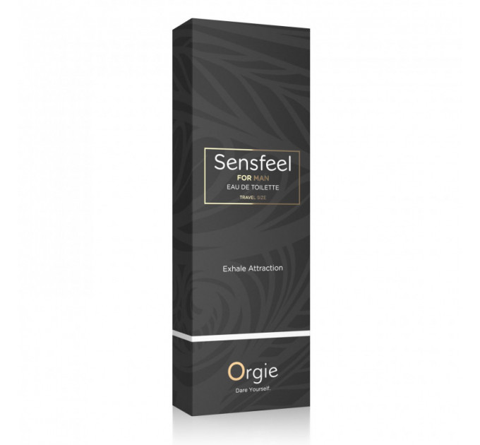 Мужская туалетная вода SENSFEEL + афродизиак, 10 мл эффективная феромон-технология Orgie