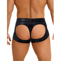 Чоловічі труси Star Night з відкритими сідницями, чорні, M