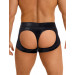 Чоловічі труси Star Night з відкритими сідницями, чорні, M