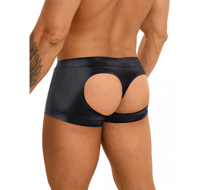 Чоловічі труси Star Night з відкритими сідницями, чорні, M