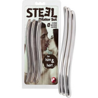 Набор стимуляторов уретры You2Toys Steel Dilatoren Set серебристый
