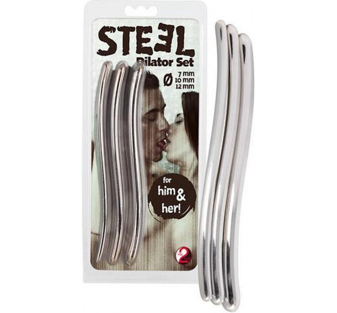 Набор стимуляторов уретры Steel Dilatoren Set