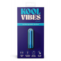 Перезаряджається вібруюча куля Blush Kool Vibes Mini блакитна