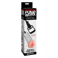 Помпа вакуумная Pipedream Pump Worx Beginner's Pussy прозрачная, 48.5 см