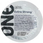 Набор презервативов 5шт One Extra Strong с разным дизайном (цена за 5 штук)