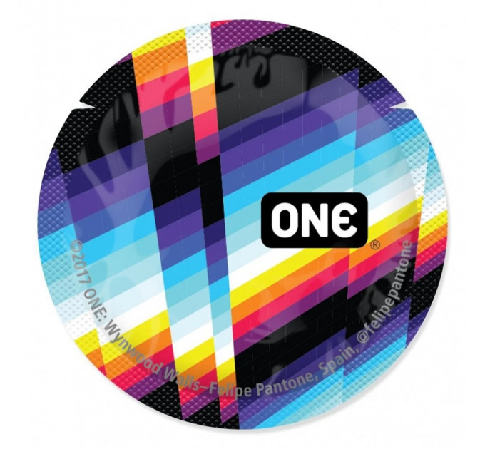 Набор презервативов 5шт One Extra Strong с разным дизайном (цена за 5 штук)