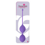 Вагинальные шарики SEE YOU IN BLOOM DUO BALLS 29MM PURPLE