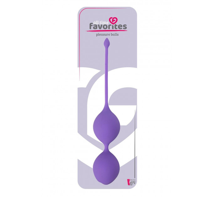 Вагинальные шарики SEE YOU IN BLOOM DUO BALLS 29MM PURPLE
