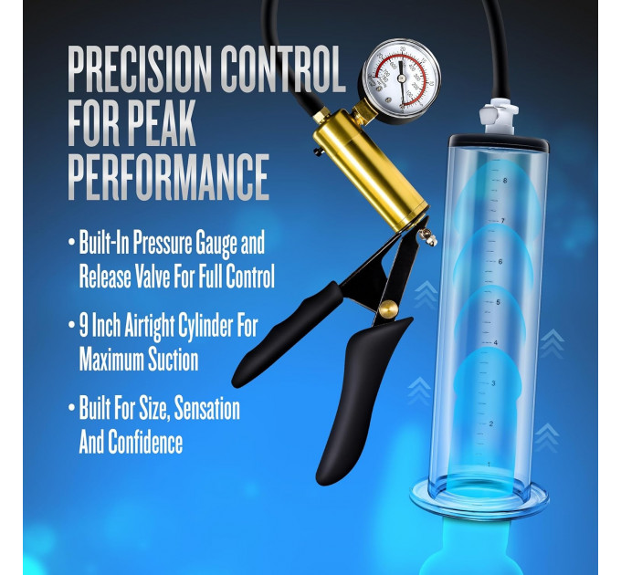 Вакуумная помпа VX6 VACUUM PENIS PUMP CLEAR