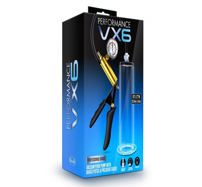 Вакуумная помпа VX6 VACUUM PENIS PUMP CLEAR