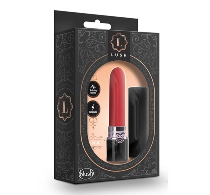 Вибратор в форме Помады Blush lipstick Lush Red