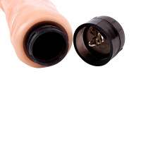 Вібратор реалістичний великого розміру Chisa Real Touch XXX Vibration Hard On, бежевий