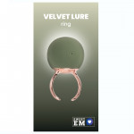 Вибратор-кольцо Sweet Em для клитора, зелёный, 2.7 х 4.5 х 2 см