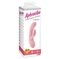 Вибратор-кролик для точки G Chisa Aphrovibe G-Dreamer силиконовый, розовый